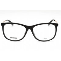 Moschino Love Women's Eyeglasses - Black Acetate Square Full Rim Frame | MOL589 807 ,