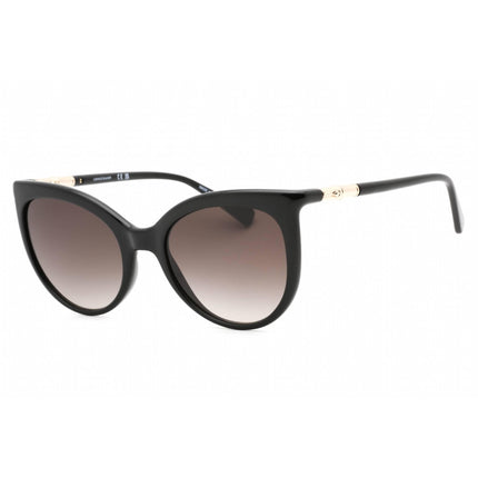 Longchamp Women's Sunglasses - Grey Gradient Lens Black Cat Eye Frame | LO720S 001 ,