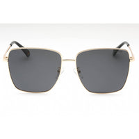 Polaroid Core Women's Sunglasses - Gold Black Square Frame | PLD 6164/G/S 0RHL M9 ,