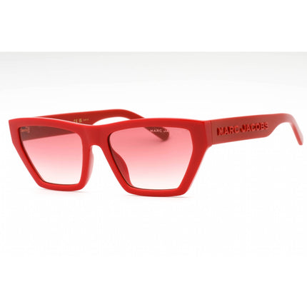 Marc Jacobs Women's Sunglasses - Red Plastic Cat Eye Full Rim | MARC 657/S 0C9A TX ,