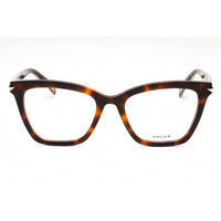 Police Women's Eyeglasses - Tortoise Plastic Cat Eye Full Rim Frame | VPLF29 09AJ ,