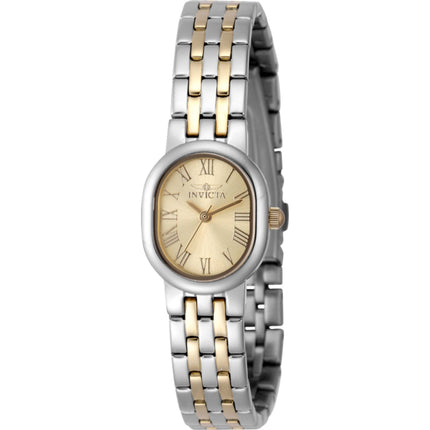 Invicta Women's Watch - Angel Quartz Gold Brass Dial Two Tone Steel Bracelet | 48140 ,