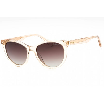 Polaroid Core Women's Sunglasses - Champagne Cat Eye Frame | PLD 4111/S/X 0HAM LA ,