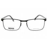 Hugo Boss Men's Eyeglasses - Matte Ruthenium Black Full Rim Frame | BOSS 1637 0SVK 00 ,