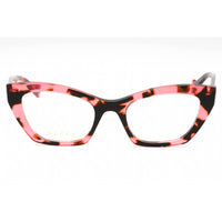 Gucci Women's Eyeglasses - Havana Plastic Cat Eye Full Rim 52mm Frame | GG1334O 003 ,