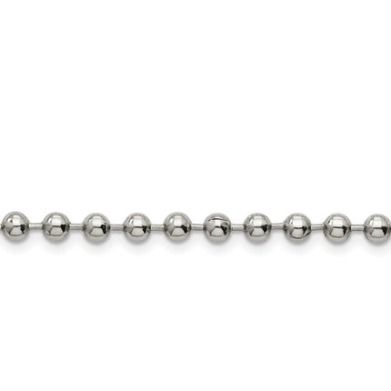 Stainless Steel 5mm Ball Chain ,