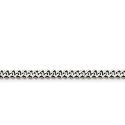 Stainless Steel 4mm Curb Chain ,