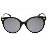 Versace Women's Sunglasses - Black Plastic Oval Shape Full Rim Frame | 0VE4442 GB1/81 ,