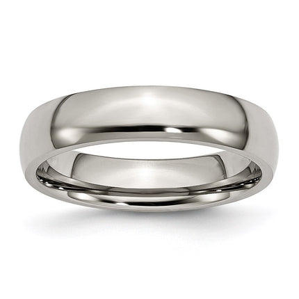 Titanium 5mm Polished Band | TB159 ,