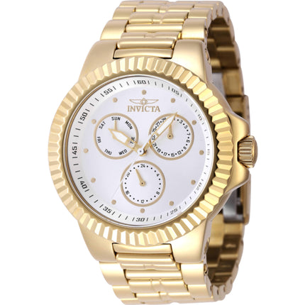 Invicta Men's Watch - Subaqua Silver Dial Yellow Gold Steel Bracelet Quartz | 46597 ,