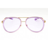 Versace Women's Sunglasses - Transparent Lilac/Gold Aviator Frame | 0VE2260 10021A ,