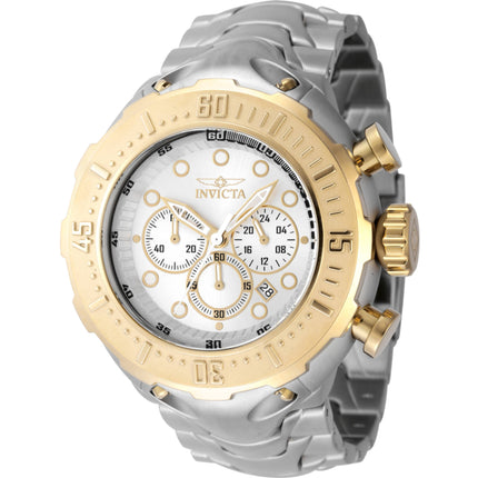 Invicta Men's Watch - Bolt Thunderbolt Quartz Chronograph Antique Silver Dial | 46545 ,