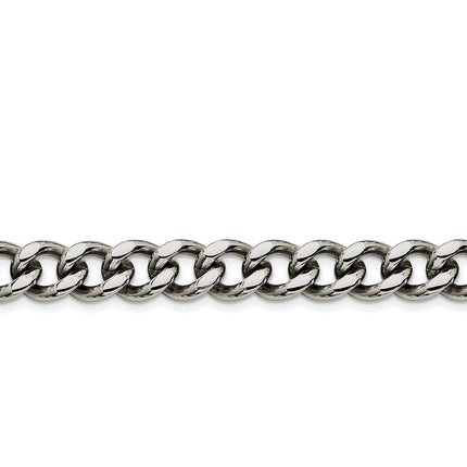 Stainless Steel 11.50mm 24in Curb Chain ,