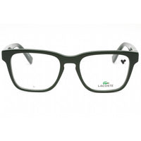 Lacoste Men's Eyeglasses - Dark Green Plastic Square Shape Full Rim Frame | L2932 318 ,