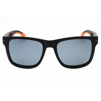 Hugo Boss Men's Sunglasses - Matte Blue Orange Full Rim Frame | BOSS 1496/S 0LOX 25 ,