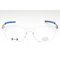 Police Men's Eyeglasses - Transparent Plastic Oval Shape Full Rim Frame | VPLF86 0P79 ,