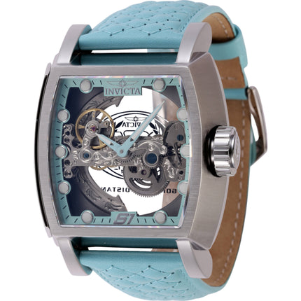 Invicta Men's Watch - S1 Rally Automatic Ghost Bridge Dial Turquoise Strap | 45995 ,