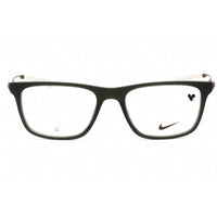 Nike Men's Eyeglasses - Matte Sequoia Injected Propionate Rectangular | NIKE 7150 302 ,