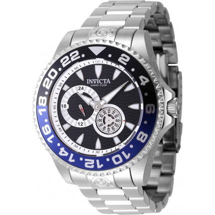 Invicta Men's Watch - Pro Diver Automatic Blue and Black Bezel Steel Bracelet | 47300 ,