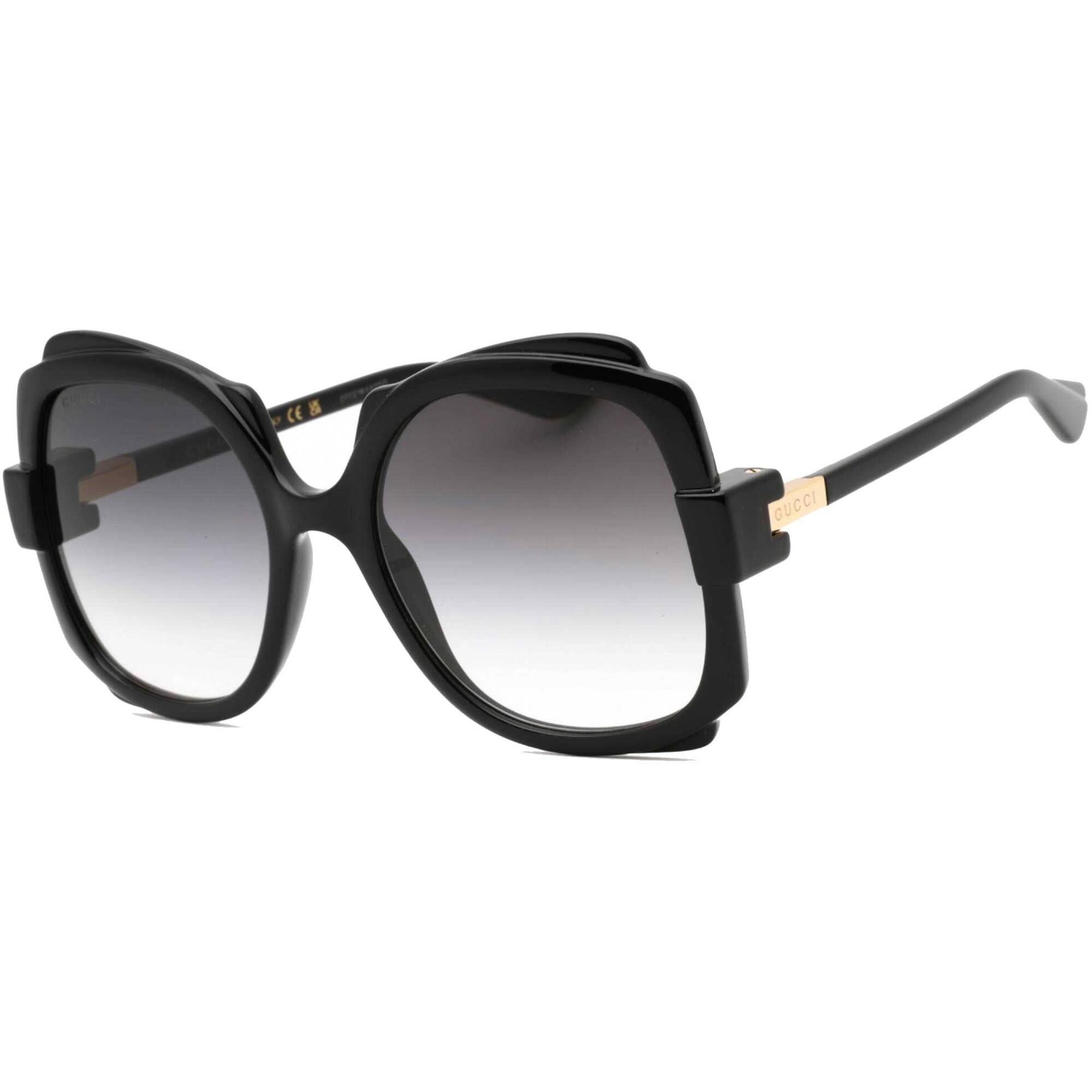 Gucci GG1431S 003 Women Square Sunglasses - Transparent Dark Cyclamen Gucci GG1425S 003 Sunglasses Women main image 2