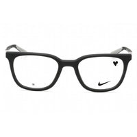 Nike Men's Eyeglasses - Matte Dark Grey/Black Square Full Rim Frame | NIKE 7290 034 ,