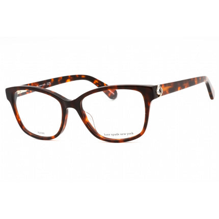 Kate Spade Women's Eyeglasses - Havana Plastic Full Rim Cat Eye | REILLY/G 0086 00 ,