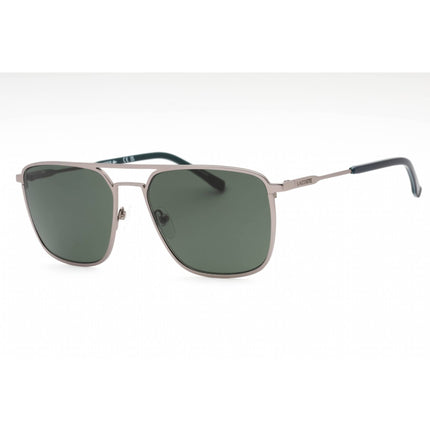 Lacoste Men's Sunglasses - Matte Grey Metal Square Full Rim 57mm Frame | L194S 035 ,