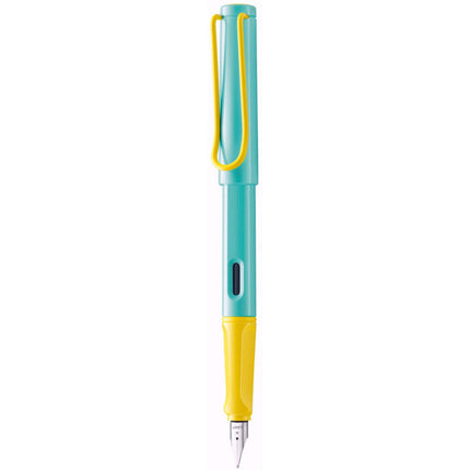 Lamy Fountain Pen - Safari with Yellow Grip, Pina Colada, L0E9PCL ,