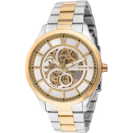 Invicta Men's Watch - Specialty Automatic Gold and Silver Tone Dial Bracelet | 46737 ,