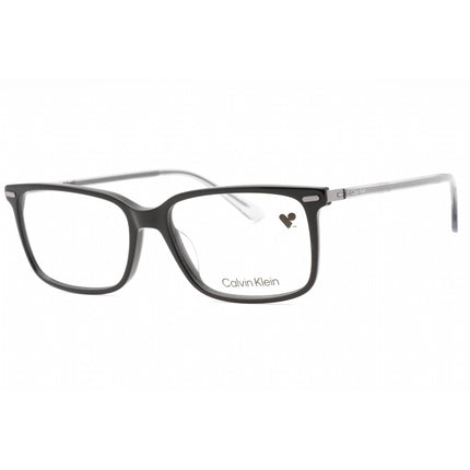 Calvin Klein Men's Eyeglasses - Black Plastic Rectangular Full Rim Frame | CK22542 001 ,