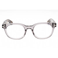 Tom Ford Men's Eyeglasses - Grey/Other Acetate Round Full Rim Frame | FT5807-B 020 ,