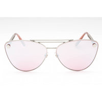 Versace Women's Sunglasses - Silver/Pink Cat Eye Shape Full Rim Frame | 0VE2267 10007V ,