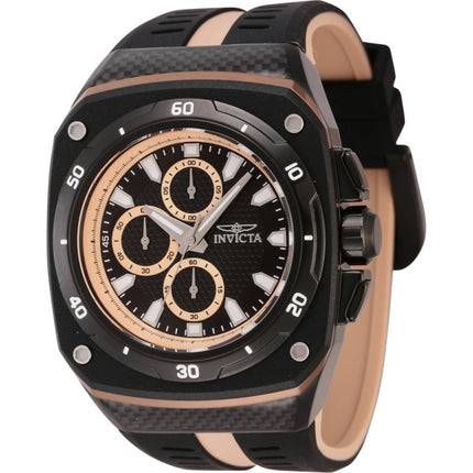 Invicta Men's Watch - Speedway Quartz Chronograph Black and Beige Strap | 46105 ,