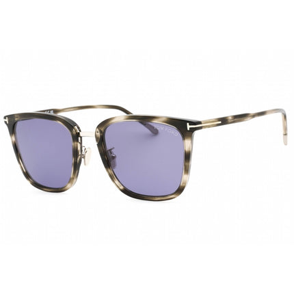 Tom Ford Men's Sunglasses - Coloured Havana Plastic Square Full Rim | FT0949-D 55V ,