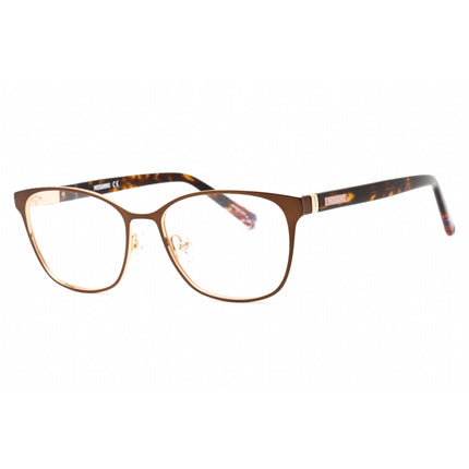 Missoni Women's Eyeglasses - Gold Brown Cat Eye Full Rim Frame | MIS 0062 001Q 00 ,