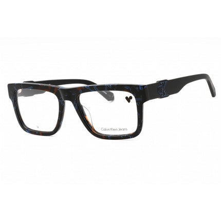 Calvin Klein Jeans Unisex Eyeglasses - Blue Rectangular Plastic Frame | CKJ23647 400 ,