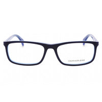 Calvin Klein Jeans Men's Eyeglasses - Blue Acetate Rectangular Frame | CKJ302 404 ,
