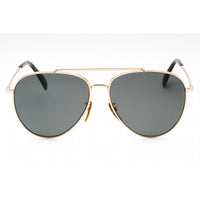 David Beckham Men's Sunglasses - Gold Aviator Frame Grey Lens | DB 1102/F/S J5G ,