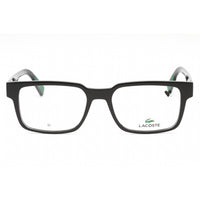 Lacoste Men's Eyeglasses - Black Plastic Rectangular Shape Full Rim Frame | L2928 001 ,