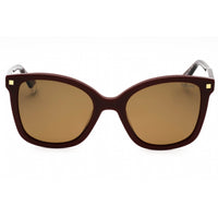 Polaroid Core Women's Sunglasses - Burgundy Cat Eye Full Rim | PLD 4151/S/X 0LHF SP ,