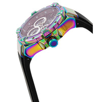 Invicta Women's Watch - Aviator Quartz Black Silicone Rubber Strap Day-Date | 37309 ,