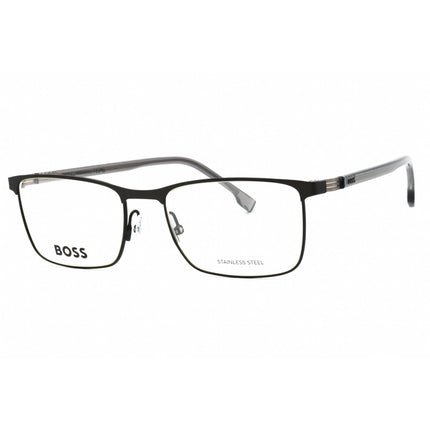 Hugo Boss Men's Eyeglasses - Matte Ruthenium Black Full Rim Frame | BOSS 1637 0SVK 00 ,