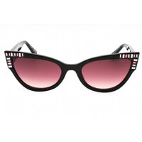 Guess Women's Sunglasses - Shiny Black Injected Propionate Cat Eye Frame | GU7901 01T ,