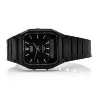 Casio Black Resin Case Black Band Watch | AW-48H-1E ,