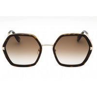 Marc Jacobs Women's Sunglasses - Havana Metal Geometric Frame | MJ 1018/S 0086 HA ,