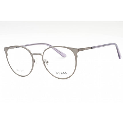 Guess Women's Eyeglasses - Matte Light Nickeltin Round Full Rim Frame | GU2913 011 ,