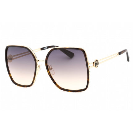 Moschino Women's Sunglasses - Havana Butterfly Metal Full Rim Frame | MOS096/S 0086 GA ,
