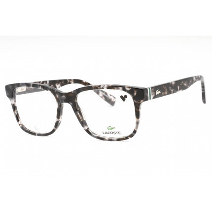 Lacoste Men's Eyeglasses - Havana Grey Plastic Square Shape Full Rim Frame | L2937 240 ,