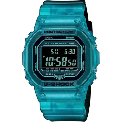 Casio Men's Digital Watch - G-Shock Quartz Blue and Black Dial Strap | DWB5600G-2 ,