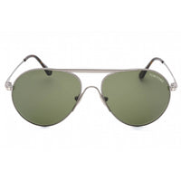 Tom Ford Men's Sunglasses - Shiny Dark Ruthenium Metal Pilot Frame | FT0773 12N ,